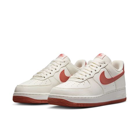 NIKE 耐吉 W AIR FORCE 1 07 NEXT NATURE 女鞋 休閒鞋 米紅色-DC9486105