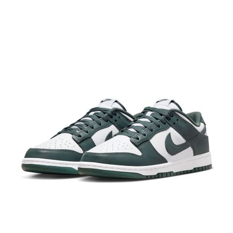 NIKE 耐吉 NIKE DUNK LOW RETRO 男鞋 休閒鞋 白/綠色-DV0833111