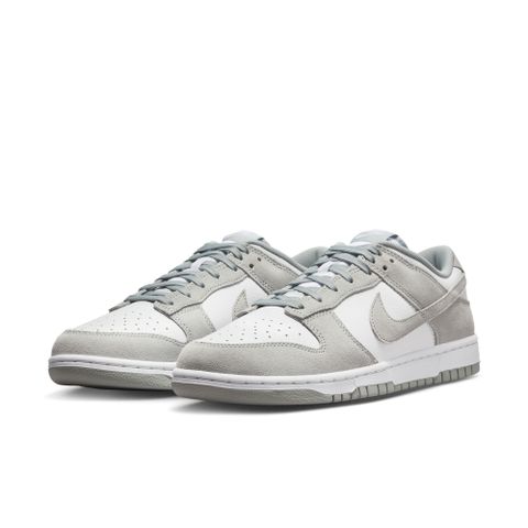 NIKE 耐吉 NIKE DUNK LOW RETRO SE 男鞋 休閒鞋 灰白 岩石灰 麂皮-FQ8249101