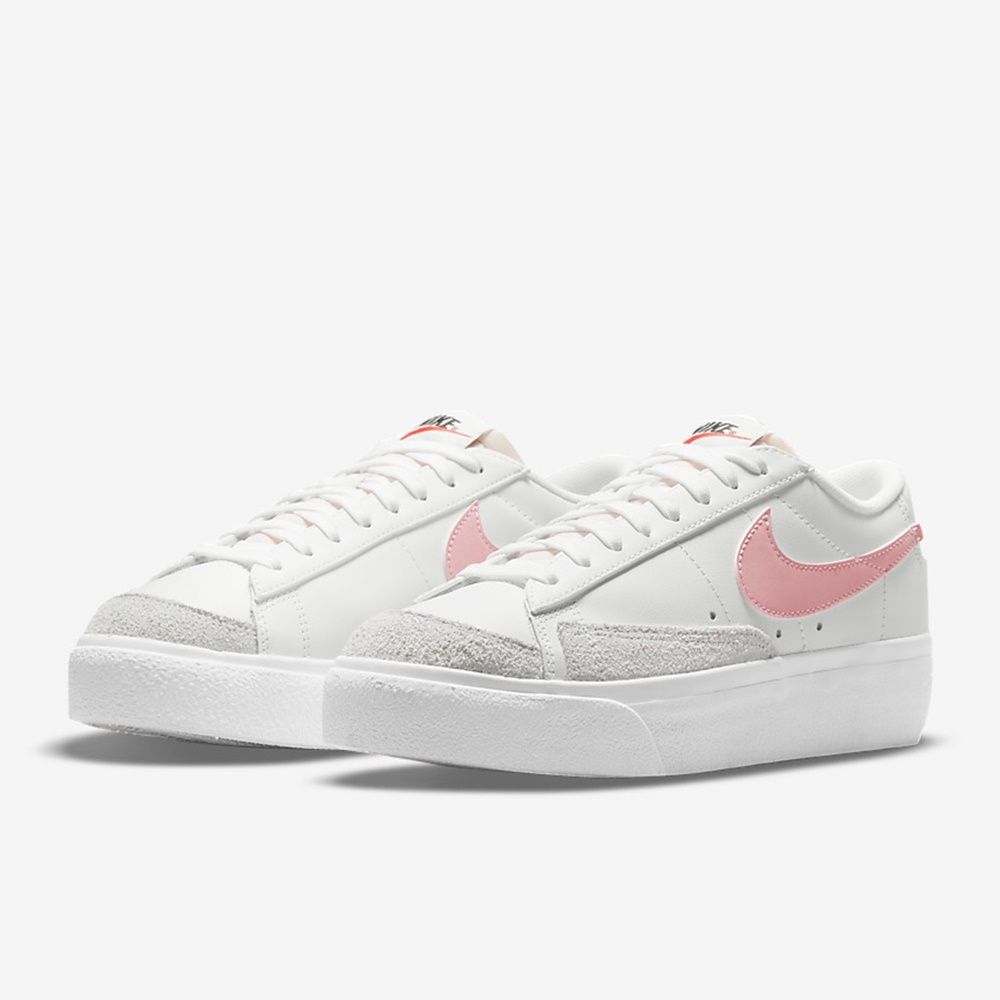 NIKE】W BLAZER LOW PLATFORM 休閒鞋女鞋粉白色-DJ0292103 - PChome