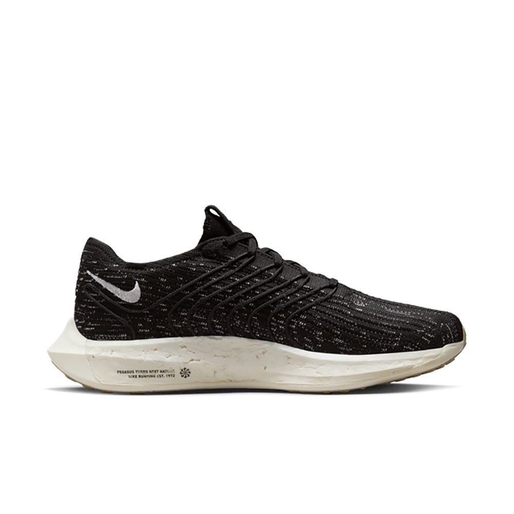 NIKE】PEGASUS TURBO NEXT NATURE 跑步鞋男鞋灰黑色-DM3413001