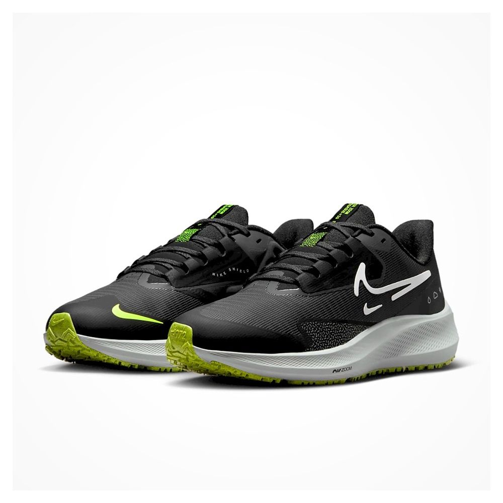 NIKE】AIR ZOOM PEGASUS 39 SHIELD 男鞋跑步鞋黑綠-DO7625002 - PChome