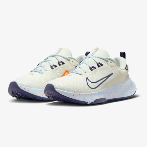 【NIKE】NIKE JUNIPER TRAIL 2 GTX 男鞋 跑步鞋 米白 藍-FB2067002