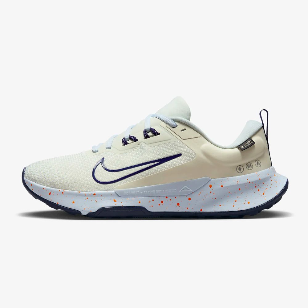  【NIKE】NIKE JUNIPER TRAIL 2 GTX 男鞋 跑步鞋 米白 藍-FB2067002