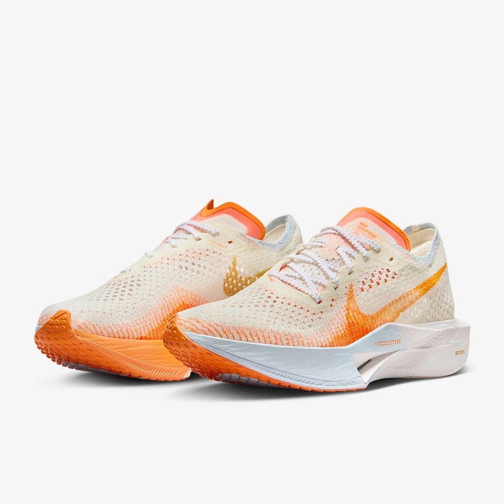 NIKE】W NIKE ZOOMX VAPORFLY NEXT% 3 女鞋跑步鞋白橘-FV3634181