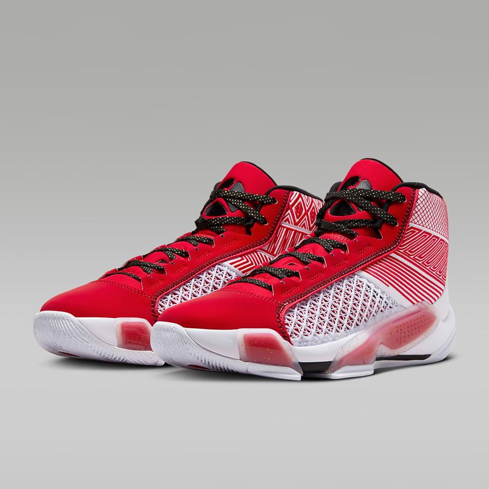  【NIKE】AIR JORDAN XXXVIII PF 男鞋 籃球鞋 紅白-DZ3355100