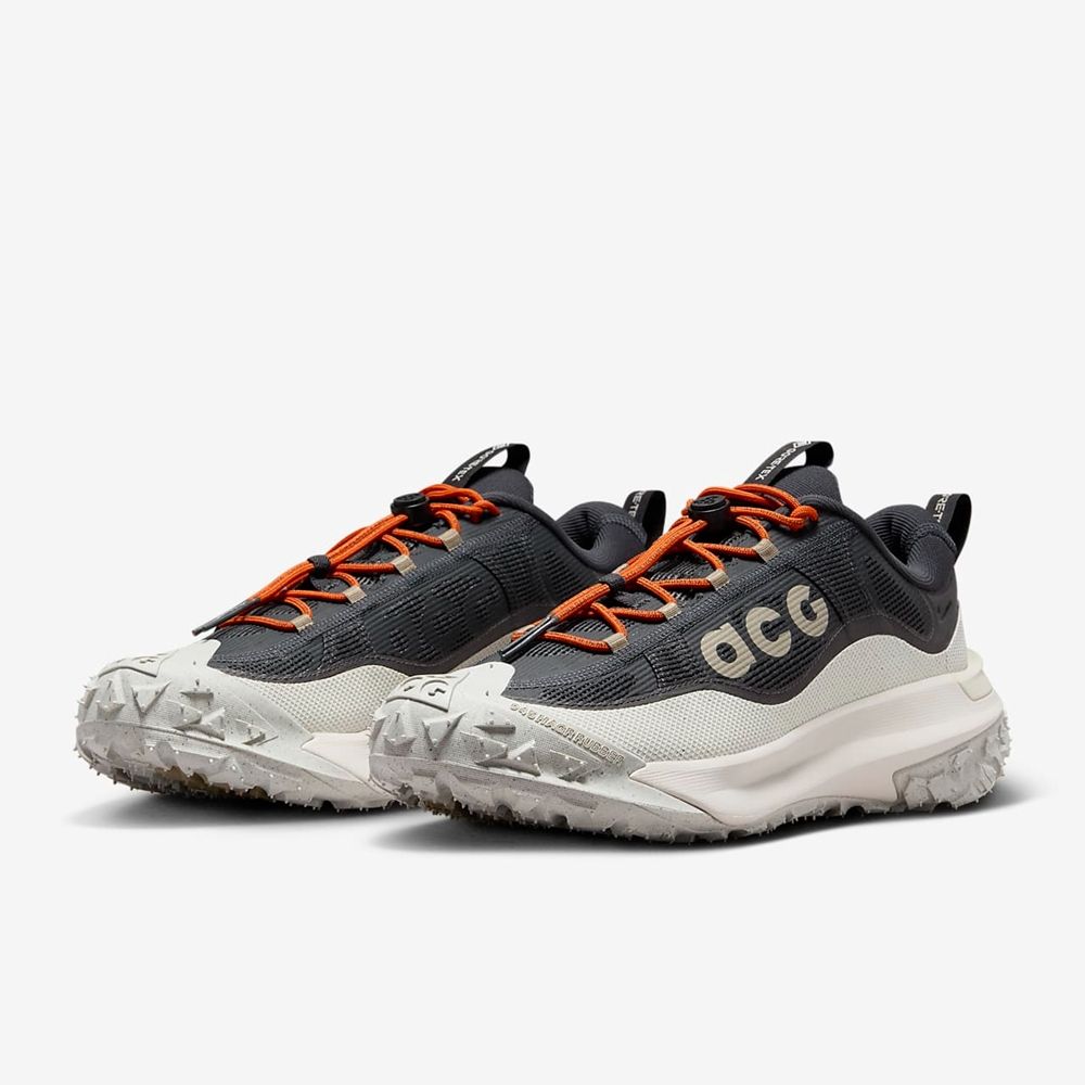 NIKE】ACG MOUNTAIN FLY 2 LOW GTX 男鞋野跑鞋煙灰橘-HF6245002