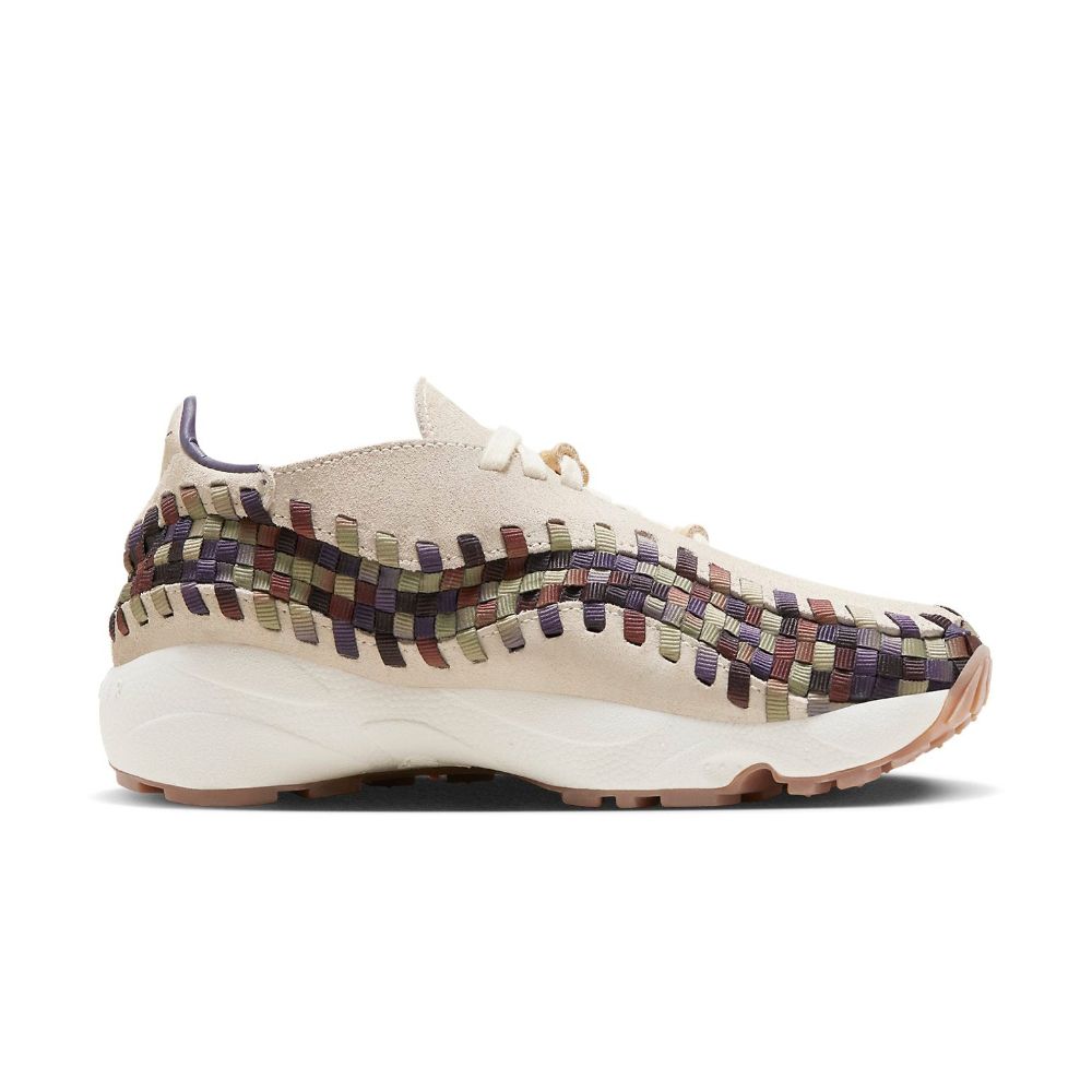 NIKE 耐吉 【NIKE】NIKE AIR FOOTSCAPE WOVEN 女鞋 休閒鞋 彩色編織 米白-FV3615191
