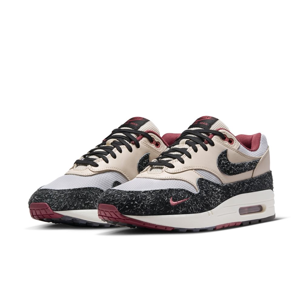 NIKE 耐吉 【NIKE】NIKE AIR MAX 1 PRM 男鞋 休閒鞋 米白黑-FD5743200