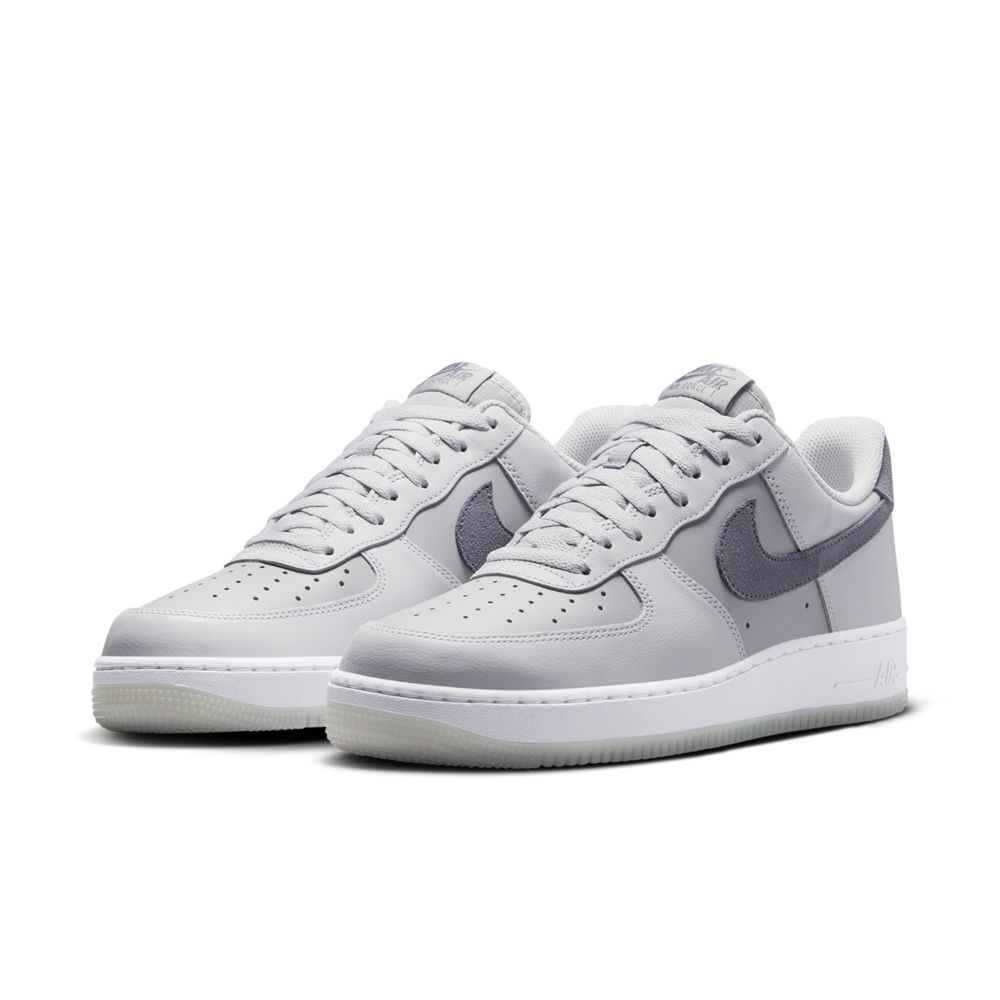 NIKE】AIR FORCE 1 07 LV8 男鞋休閒鞋灰藍-FJ4170001 - PChome 24h購物