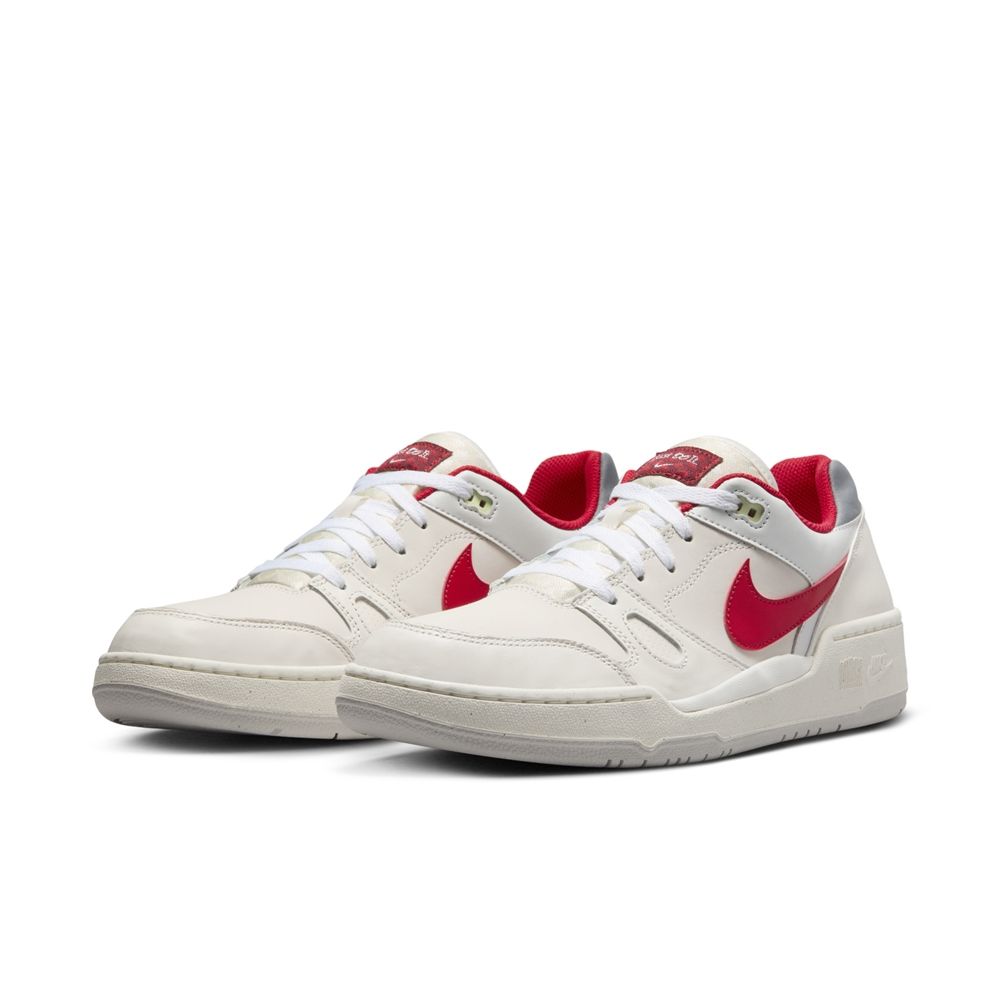  【NIKE】NIKE FULL FORCE LO 男鞋 休閒鞋 CNY龍年限定 米白紅-FZ5054161