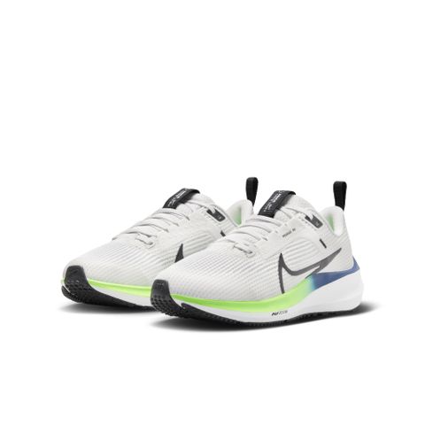 【NIKE】NIKE AIR ZOOM PEGASUS 40 GS 童鞋 大童鞋 女鞋 跑步鞋 白藍綠-DX2498006