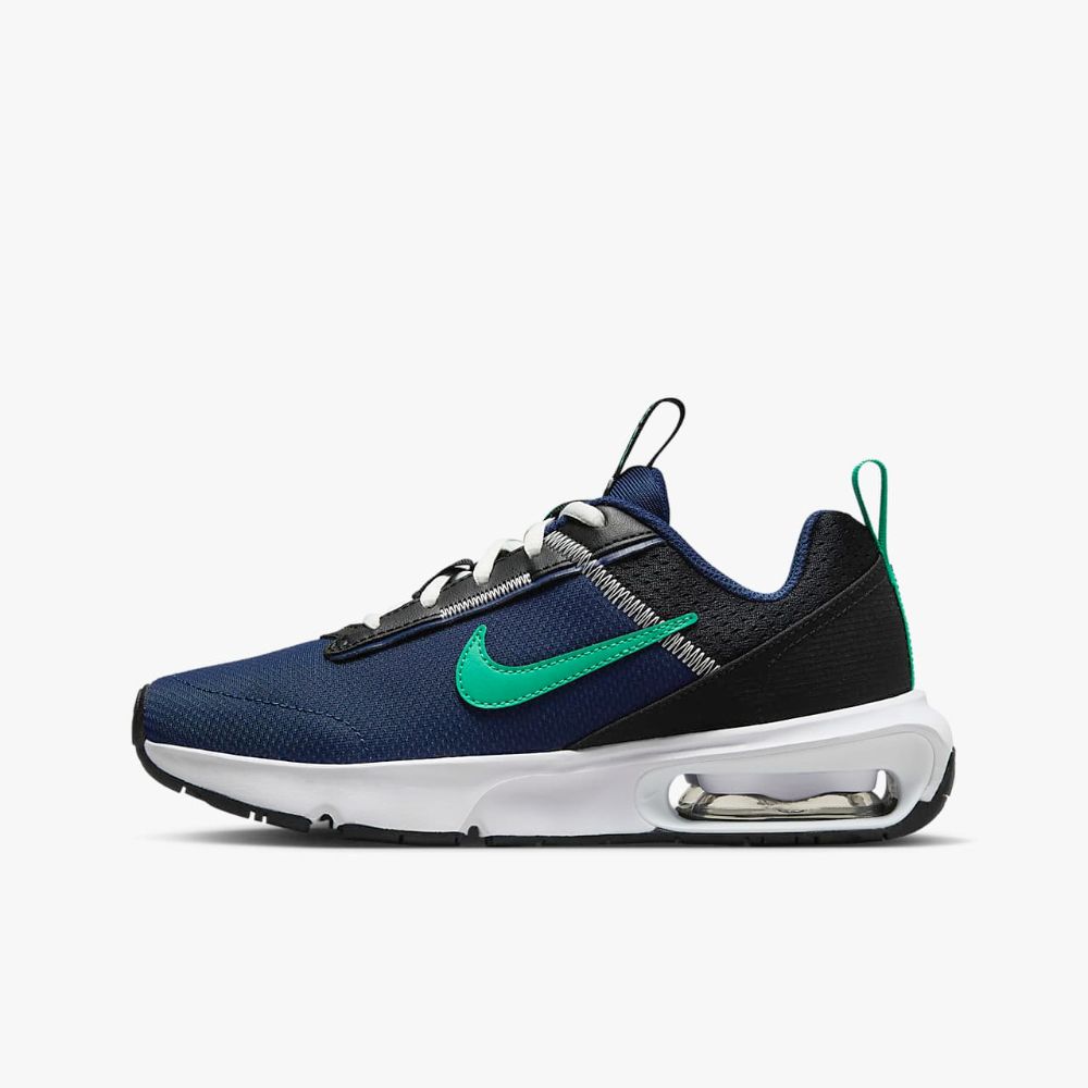 NIKE】NIKE AIR MAX INTRLK LITE GS 童鞋大童鞋女鞋休閒鞋藍綠