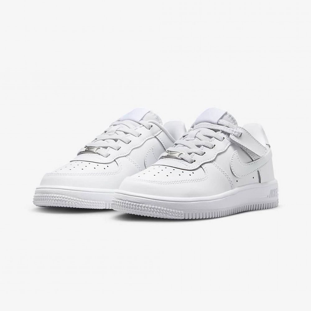  【NIKE】FORCE 1 LOW EASYON PS 童鞋 中大童鞋 休閒鞋 白色-FN0237111