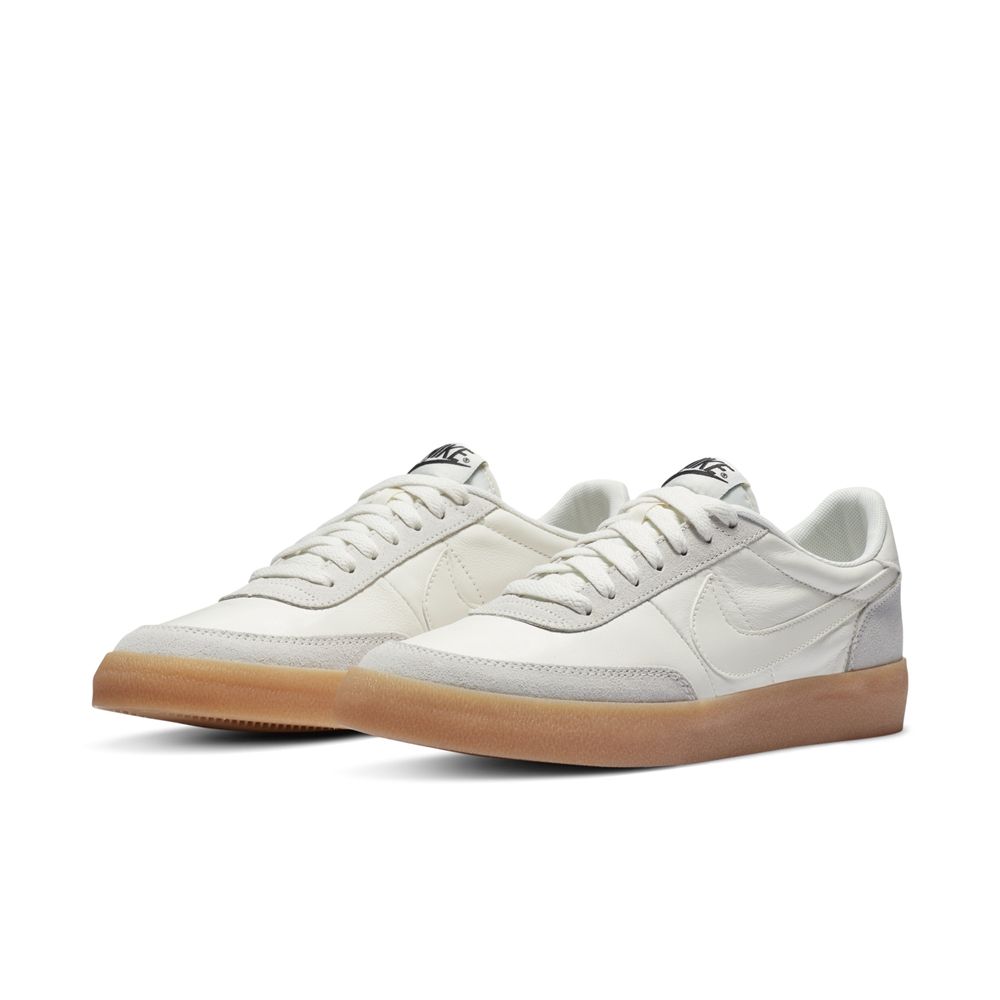  【NIKE】KILLSHOT 2 LEATHER 男鞋 休閒鞋 米白灰-432997128