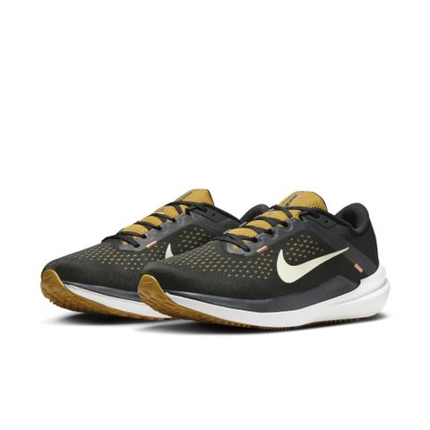 【NIKE】AIR WINFLO 10 男鞋 跑步鞋 黑卡其-DV4022009