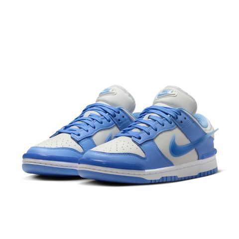 NIKE 耐吉 【NIKE】W NIKE DUNK LOW  TWIST 女鞋 休閒鞋 藍色-DZ2794002