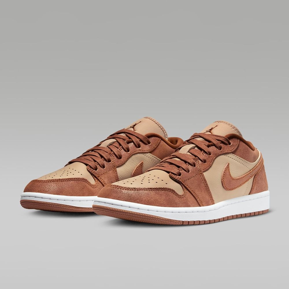  【NIKE】WMNS AIR JORDAN 1 LOW SE 女鞋 籃球鞋 咖啡-FJ3453200