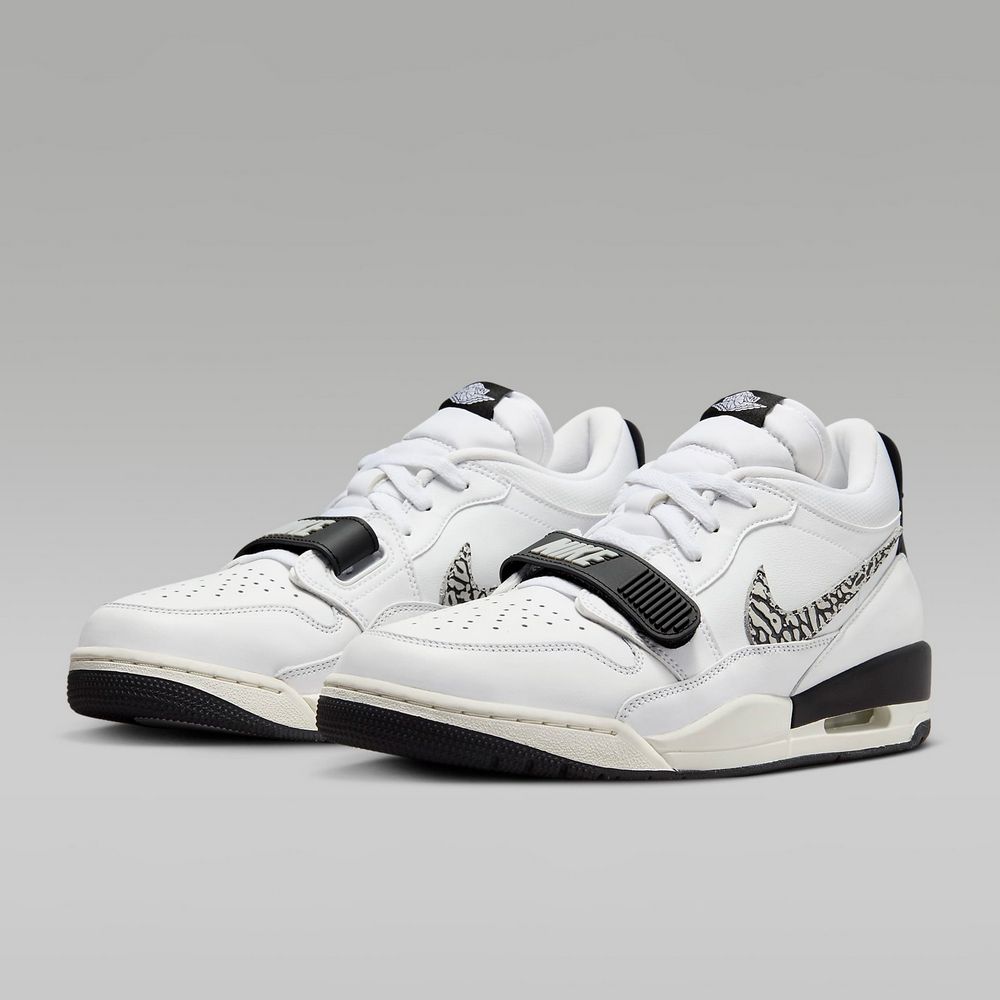  【NIKE】AIR JORDAN LEGACY 312 LOW 男鞋 籃球鞋 白黑-CD7069110