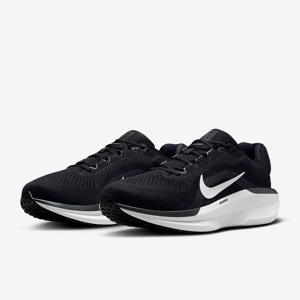 NIKE 耐吉 NIKE AIR WINFLO 11 WIDE 男鞋 跑步鞋 慢跑鞋 黑色-FQ8937001