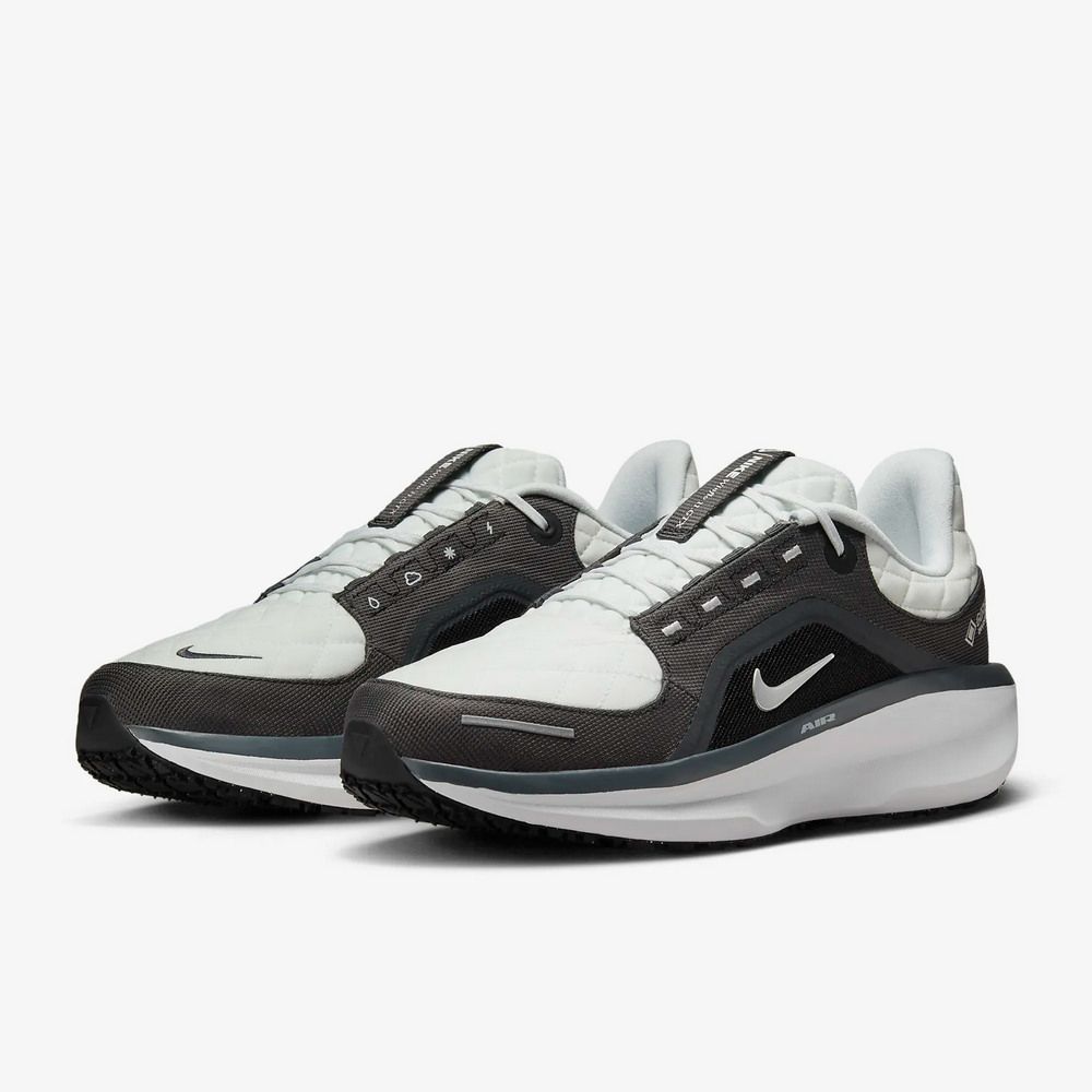 NIKE 耐吉 AIR WINFLO 11 GTX 男鞋 跑步鞋 運動鞋 防水 白黑色-FQ1358004