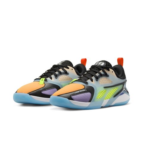 NIKE 耐吉 WMNS JORDAN HEIR PF 女鞋 籃球鞋 黑 藍色-FZ2473018