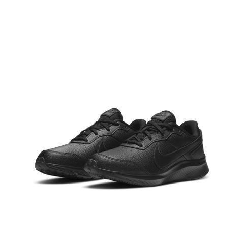 NIKE 耐吉 【NIKE】NIKE VARSITY LEATHER GS 童鞋 大童 女鞋 休閒鞋 黑-CN9146001