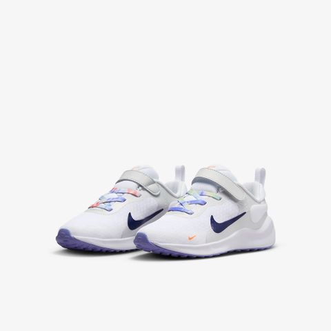 【NIKE】NIKE REVOLUTION 7 NN SE PSV 童鞋 中童鞋 大童鞋 跑步鞋 白藍-FN4989100