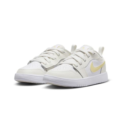 【NIKE】JORDAN 1 LOW ALT PS 童鞋 中童鞋 大童鞋 籃球鞋 白黃-FN7376181