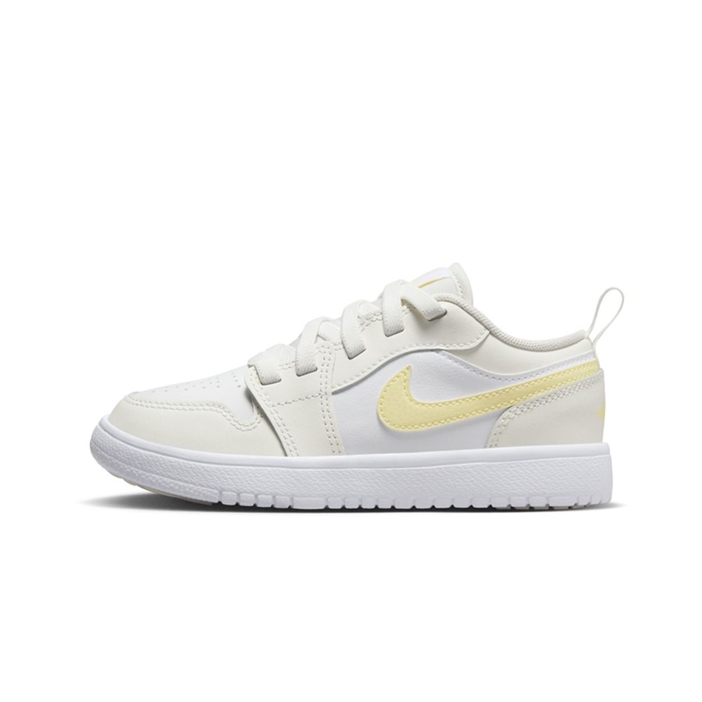  【NIKE】JORDAN 1 LOW ALT PS 童鞋 中童鞋 大童鞋 籃球鞋 白黃-FN7376181