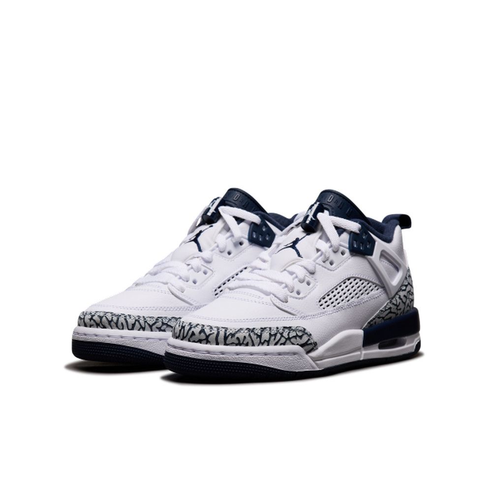  【NIKE】JORDAN SPIZIKE LOW GS 童鞋 中童鞋 大童鞋 女鞋 籃球鞋 白藍-FQ3950104