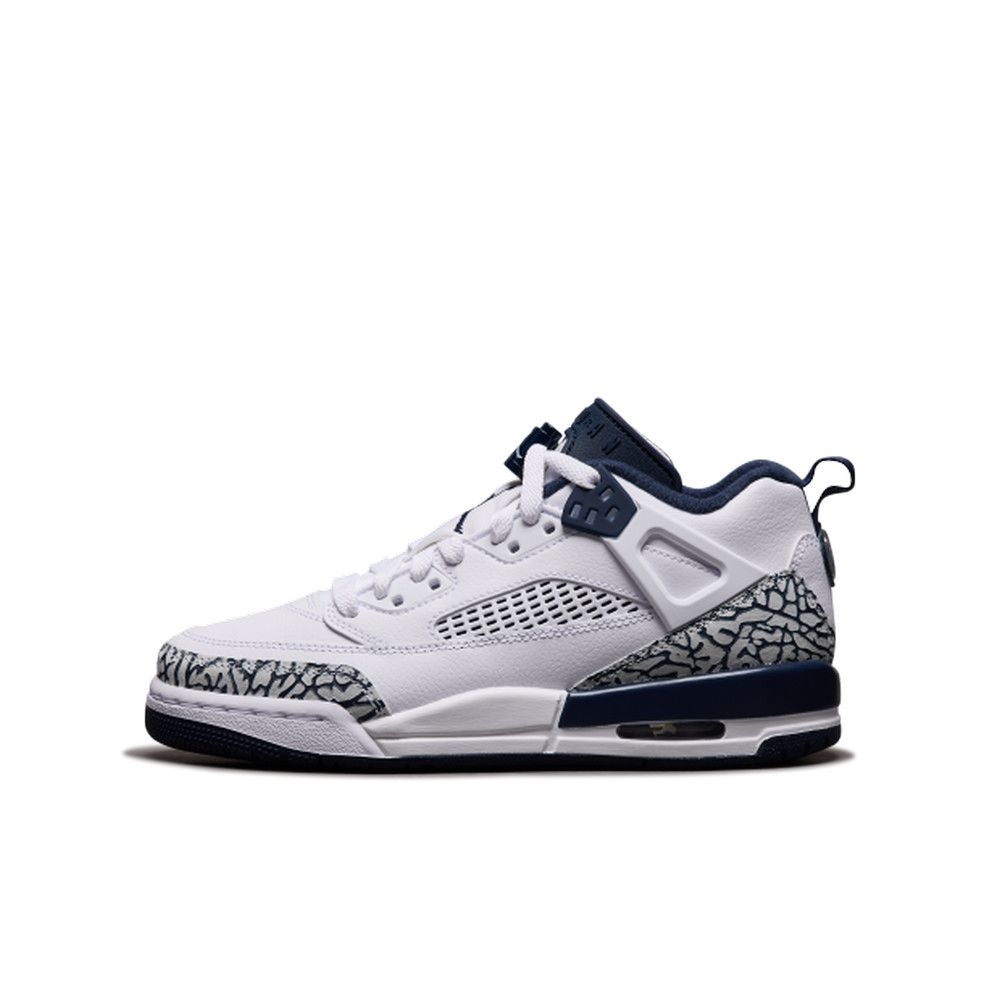  【NIKE】JORDAN SPIZIKE LOW GS 童鞋 中童鞋 大童鞋 女鞋 籃球鞋 白藍-FQ3950104