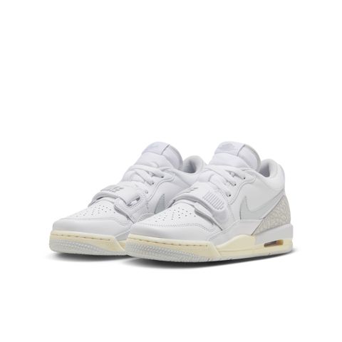 NIKE 耐吉 AIR JORDAN LEGACY 312 LOW GS 童鞋 大童鞋 女鞋 籃球鞋 白 灰-HJ3483101