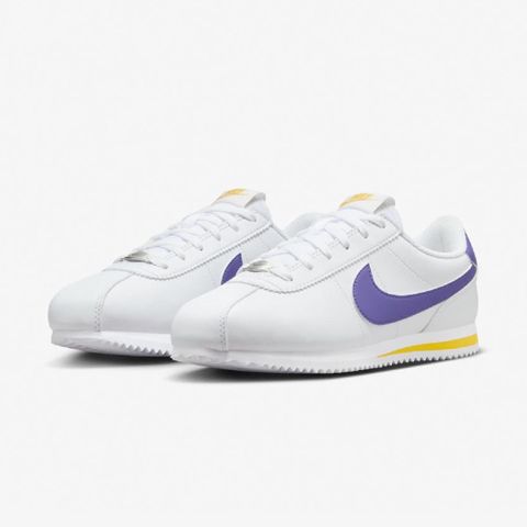 【NIKE】NIKE KIDS CORTEZ GS 童鞋 大童鞋 女鞋 休閒鞋 白紫-DM0950105