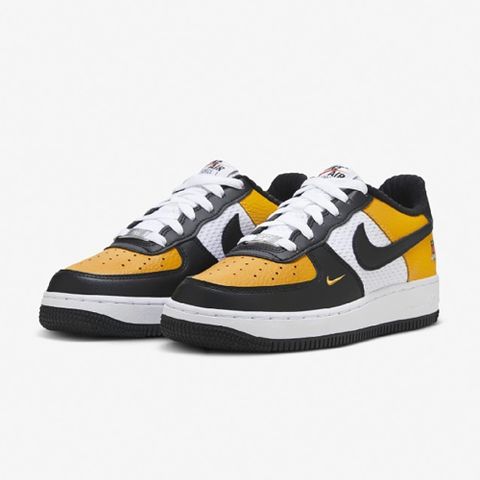 【NIKE】AIR FORCE 1 LV8 GS 童鞋 大童鞋 女鞋 休閒鞋 黃黑白-DQ7779700