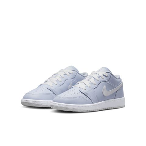 NIKE 耐吉 AIR JORDAN 1 LOW (GS) 大童鞋 女鞋 籃球鞋 水藍色-FV8486400