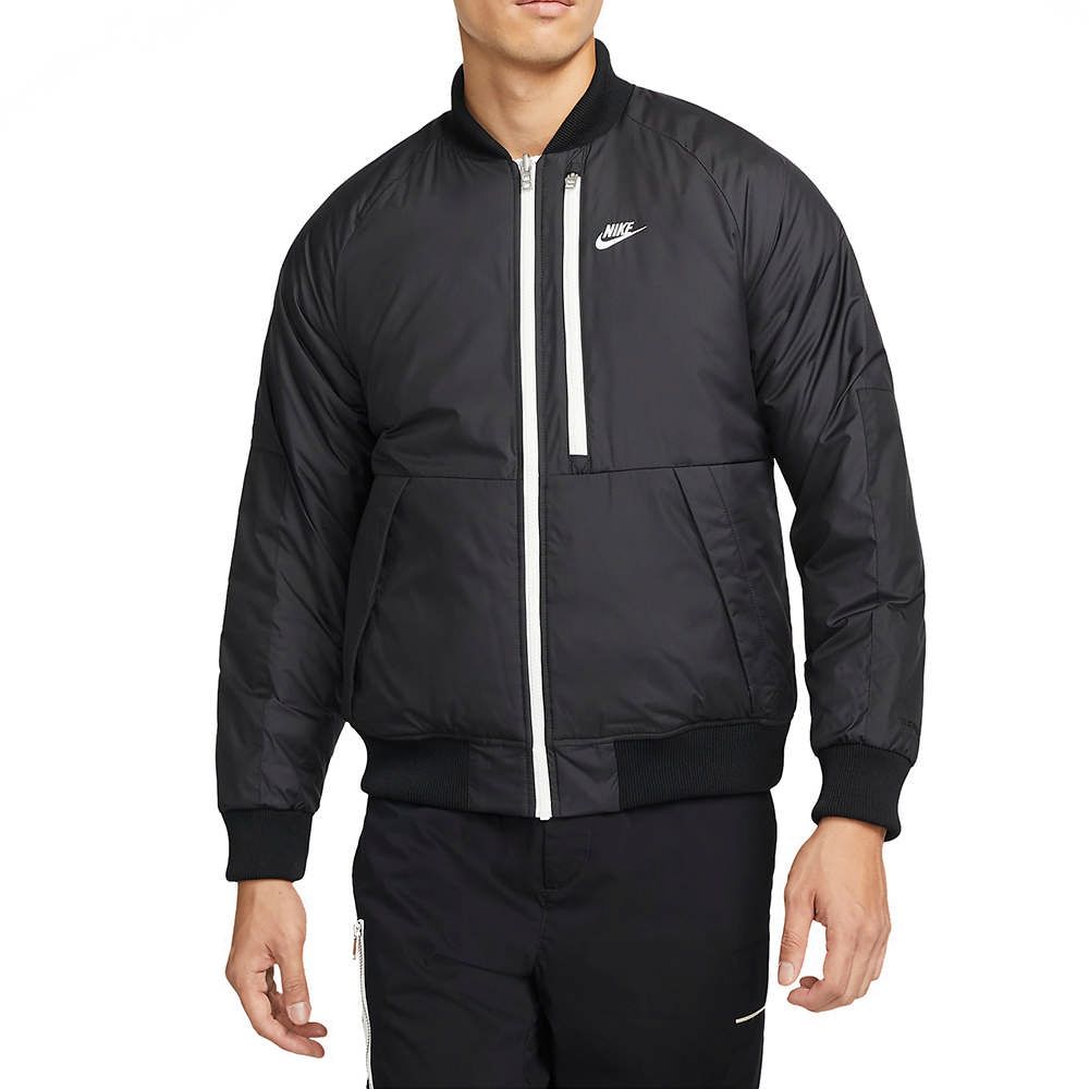 NIKE 耐吉 AS M NSW TF RPL LEGACY BOMBER 男女 雙面穿連帽鋪棉外套-DD6850010