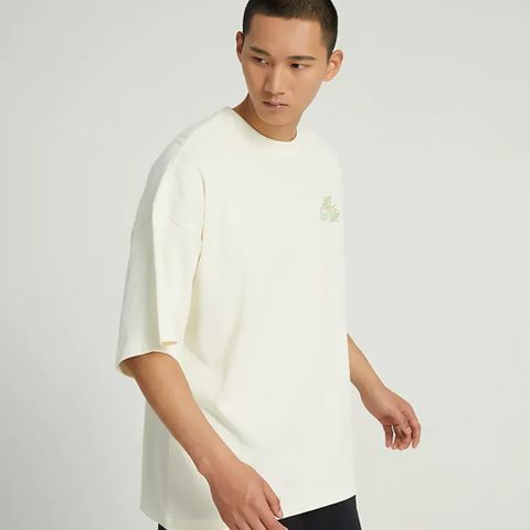 【NIKE】AS M NSW TEE OS BRANDRIFFS LBR 短袖上衣 男 米白-FB9818113