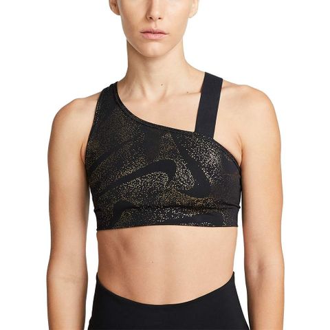 NIKE 耐吉 【NIKE】AS W NK DF SWSH ASYM AOP BRA 女 運動內衣-DQ5243010