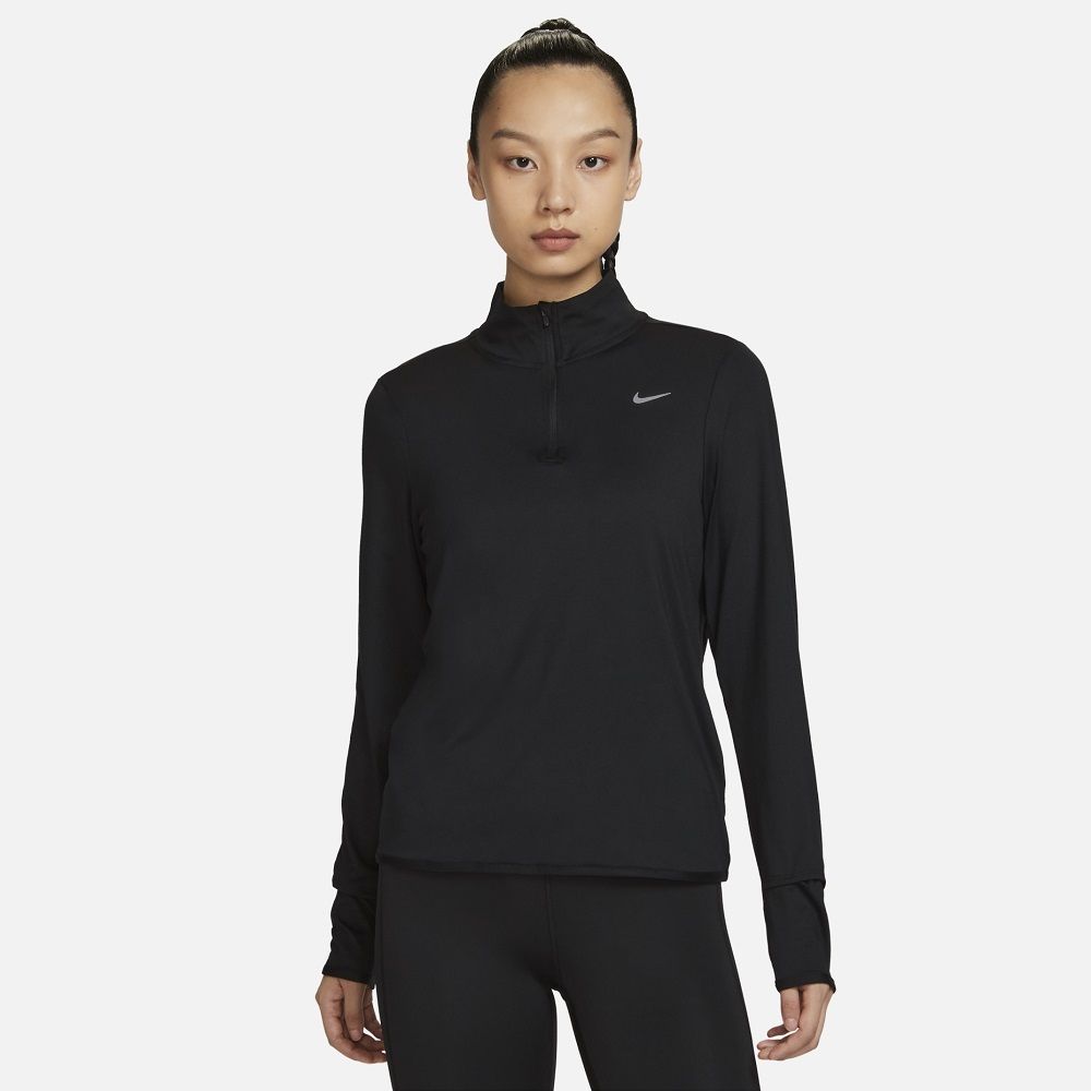 NIKE 耐吉 AS W NK SWIFT ELMNT DF UVHZTOP 女 拉鍊防曬跑步上衣-FB4317010