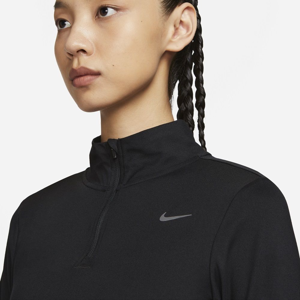 NIKE 耐吉 AS W NK SWIFT ELMNT DF UVHZTOP 女 拉鍊防曬跑步上衣-FB4317010