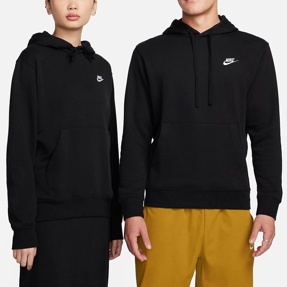 NIKE】AS M NSW CLUB HOODIE PO FT 男連帽上衣黑色-CZ7858010 - PChome