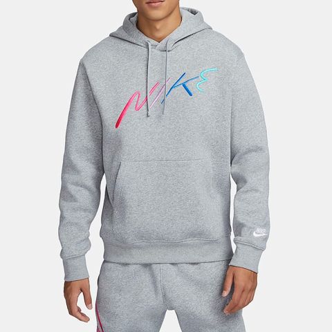 NIKE 耐吉 【NIKE】AS M NK CLUB+ BB PO HOODIE NK 男 連帽上衣 灰色-FB7489063