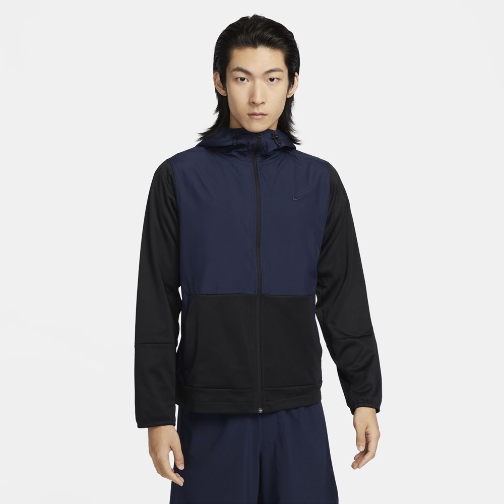 NIKE 耐吉 【NIKE】AS M NK RPL UNLIMITED WNTR JKT 男 連帽外套 藍黑-FB8823010