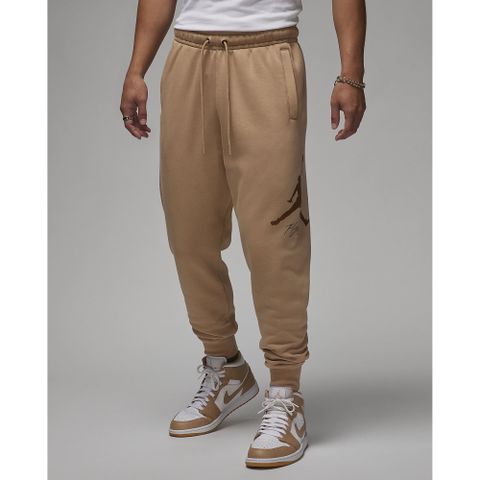 NIKE 耐吉 【NIKE】AS M J ESS FLC BASELINE PANT 男 長褲 卡其-FD7346200