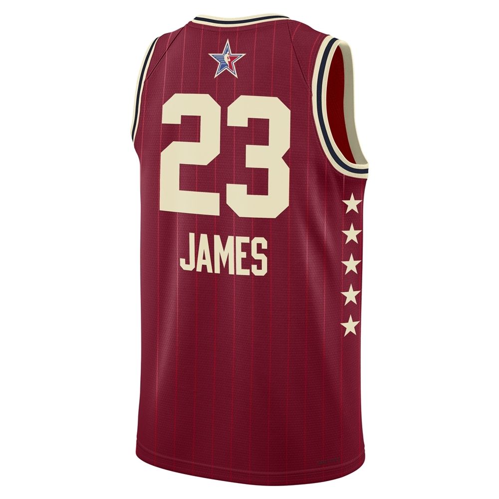 NIKE 耐吉 【NIKE】ASW MNK DF SWMN JSY T1 24 男 籃球背心 LeBron James 紅-FQ7732603