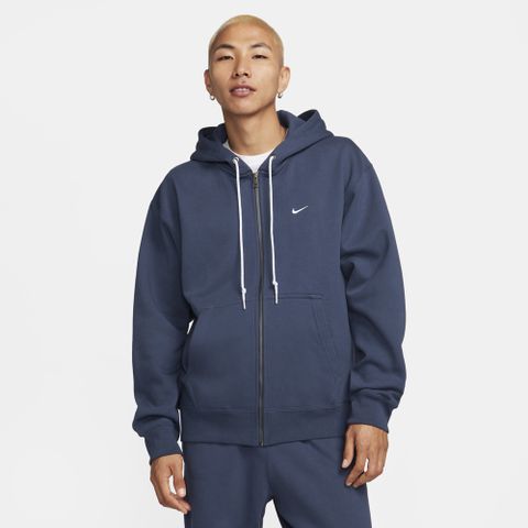 NIKE 耐吉 【NIKE】AS M NK SOLO SWSH HW FZ HOODIE 男 連帽上衣 藍-DR0404437