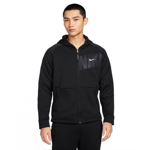 NIKE 耐吉 【NIKE】AS M NP TF THRMA SPHR JKT HD H 男 連帽外套 黑-FN3057010