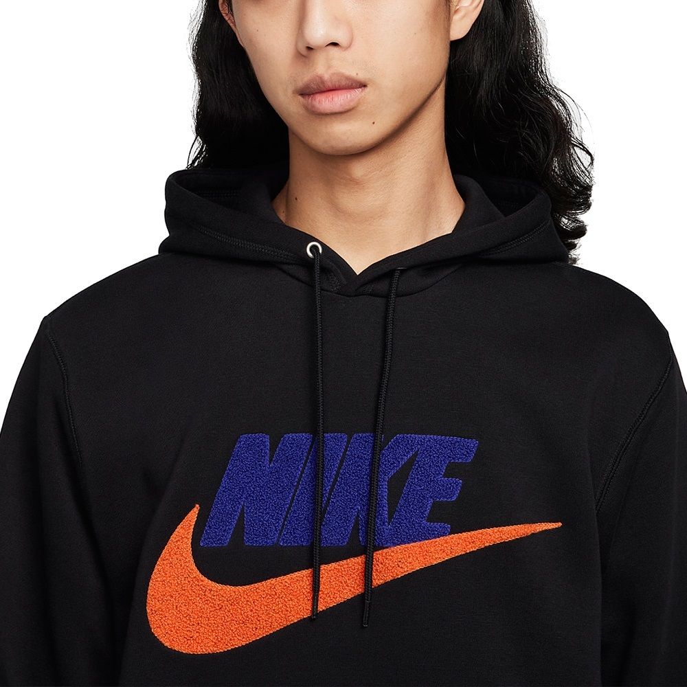 NIKE 耐吉 【NIKE】AS M NK CLUB BB PO CHNL FTRA 男 連帽上衣 黑-FN3105010