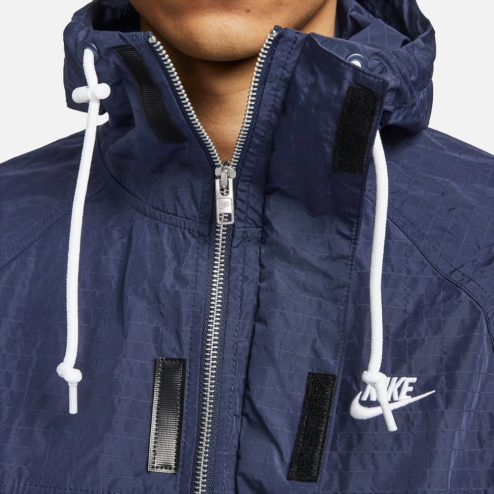 NIKE 耐吉 【NIKE】AS M NK CLUB BANDON JKT 男 連帽外套 藍-FN3109410